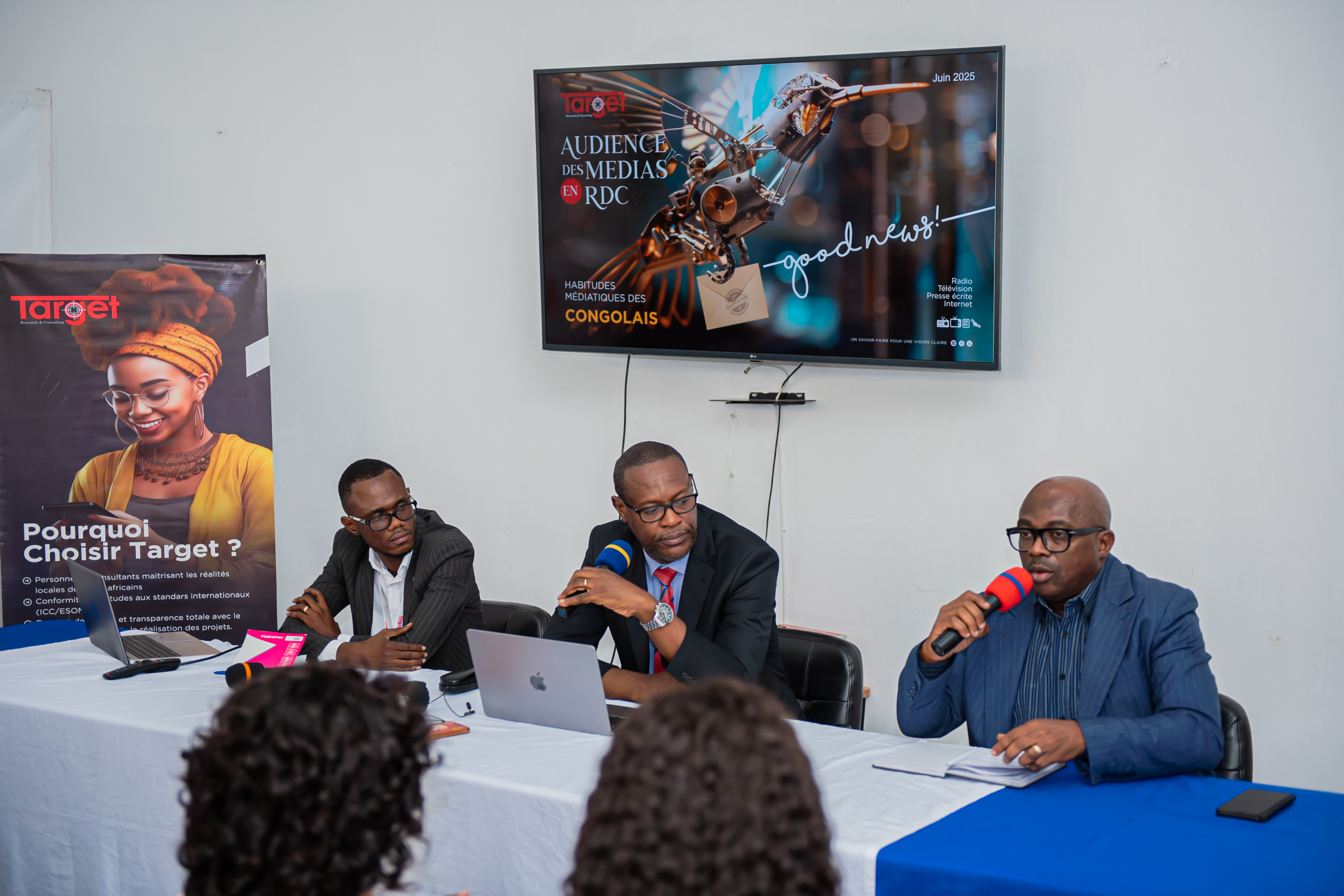 Target Launch MEDIA 2025: Target Sarl Launches 9th Edition Before Kinshasa Press ...